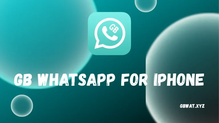 GB WhatsApp For Iphone